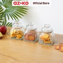 AZKO Kris 600 ml Set 3 Pcs Stoples Kaca Ribbon