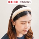 AZKO Ataru Bando Puffy Headband New Headband Aksesoris Rambut Bandana Wanita Women Accessories Hiasan Kepala - Beige