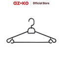 AZKO Stora 41X20 cm Set 10 Pcs Hanger Plastik Pp - Hitam