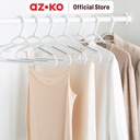 AZKO Stora 42X21 cm Set 10 Pcs Hanger Plastik Pp - Putih