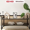 AZKO Arthome 4R Bingkai Foto Meja Metal Qt050 - Hitam