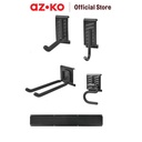 AZKO Tactix Set 5 Pcs Gantungan Dinding Dan Rail - Hitam
