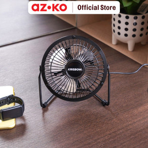 AZKO Krisbow 4 inci Kipas Angin Meja Personal