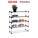 AZKO Stora Rak Sepatu 4 Tingkat Wire