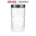 AZKO Delicia Stoples Kaca Storage Jar Jartempat Simpan Snack Dan Permenperlengkapan Dapurwadah Makanansetoplestoples Beling Serbaguna - 1.10