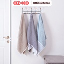 AZKO Forhom Handuk Mandi Katun Dual Side Bath Towel Handuk Dewasa/Anak Anduk Badan Perlengkapan Mandi - Abu-abu