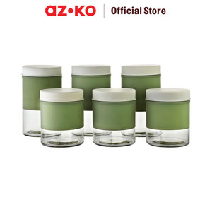 AZKO Kris Set 6 Pcs Fuku Stoples Kaca - Hijau