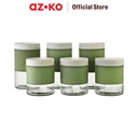 AZKO Kris Set 6 Pcs Fuku Stoples Kaca - Hijau