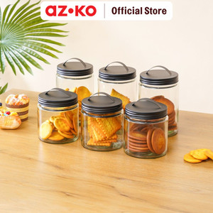 AZKO Kris Set 6 Pcs Cheer Stoples Kaca - Hitam