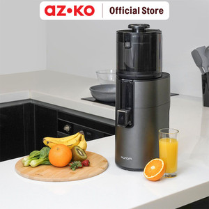 AZKO Hurom Slow Juicer H400-Bec05Tg Pembuat Jus Alat Pengekstrak Sari Buah Juice Maker Pembuat Minuman - Abu-abu