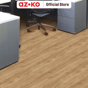 AZKO Krisfloor Pelapis Lantai Vinyl Roll Lantai Motif Kayu Vinyl Floor Karpet Lantai - Kayu Cherry