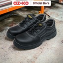 AZKO Krisbow Ukuran 45 Hercules Sepatu Pengaman 4 inci Srss - Hitam