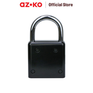 AZKO Krisbow Gembok 4 Angka Kombinasi Short Shackle - Hitam