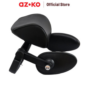 AZKO Otto Klasse Side Headrest Kursi Mobil Dengan Bantal Leher - Hitam