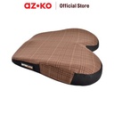 AZKO Otto Klasse Bantal Alas Duduk Mobil Tartan Classic - Hitam