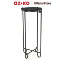 AZKO Arthome 26 cm Rak Tanaman Basic Stand Bunga Tempat Tumbuhan Perlengkapan Berkebun Aksesoris Taman - Hitam, M