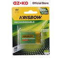 AZKO Krisbow Baterai Rechargeable 9V Hf9 250 Mah