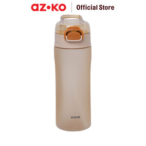 AZKO Kris Enjoy Botol Minum Tritan Matte Water Drinking Bottle Botol Air Bpa Free Wadah Minuman Perlengkapan Minum Drinkware - Abu-abu