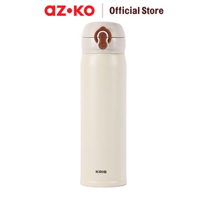 AZKO Kris Furo Botol Vacuum Flask Tumbler Termos Minuman Tempat Air Minum Panas Dingin Water Bottle Food Grade Perlengkapan Minum - Gunmetal