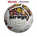AZKO Berwyn Ukuran 4 Bola Sepak Panel Hand Sewn 12 Pvc