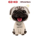 AZKO Otto Klassse Ornamen Dashboard Mobil Pug Hiasan Interior Mobil Car Accessories Pajangan Dasbor Lucu - Pomeranian