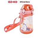 AZKO Kris Botol Minum Anak Tritan Water Drinking Bottle Tempat Minum Anak-Anak Perlengkapan Minum Kids Tumbler - Biru
