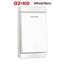 AZKO Krisbow Bel Pintu Wireless Two Bell 581-2 - Putih