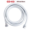 AZKO Tatay 2 mtr Selang Shower Loop - Silver/Abu-Abu Satin