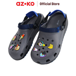AZKO Ataru Sandal Pria Clogs Muklay Dengan Straps - 41