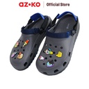 AZKO Ataru Sandal Pria Clogs Muklay Dengan Straps - 41
