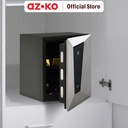 AZKO Krisbow Sync Smart Brankas Besi Layar Sentuh Fdb-45 Steel Safe Touch Screen Lemari Brangkas Pintar Safety Box Tempat Simpan Barang Berharga Brankas Digital Keamanan Rumah