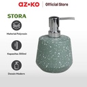 AZKO Stora 9.1X9.1X10.2 cm Tempat Sikat Gigi - Hijau