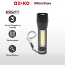 AZKO Powerlite Senter Led Rechargeable 120 Lumens