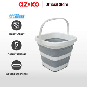 AZKO Proclean 5 ltr Ember Lipat Square - Abu-Abu