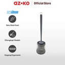 AZKO Proclean Sikat Toilet Tpr - Putih/Abu-Abu