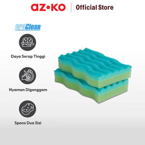 AZKO Proclean Set 2 Pcs Spons Sanding