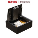 AZKO Krisbow 35X14.5X40 cm Brankas Hotel Top Open 1.5/4 Mm - Hitam