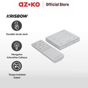 AZKO Krisbow Dimmer Remote Panel Magnetic - Putih