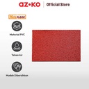 AZKO Krisfloor 1.2 X 1 Mtr Keset Kamar Mandi Pvc 2101 - Merah