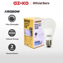 AZKO Krisbow Lumi Bohlam Led 3 Step Dimming 11 Watt - Cool Daylight