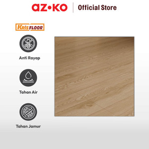 AZKO Krisfloor 60X300X0.15 cm Pelapis Lantai Pvc - Cokelat Maple
