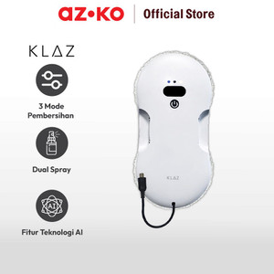 AZKO Klaz Pembersih Jendela Robotik Dengan Dual Spray
