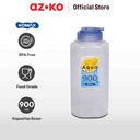 AZKO Komax 900 ml Aqua Botol Minum - Biru