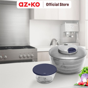 AZKO Kris Set 2 Pcs Pull Chopper & Salad Spinner