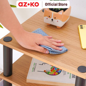 AZKO Proclean Set 2 Pcs Kain Lap Kaca Microfiber - Biru
