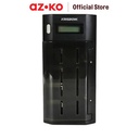 AZKO Krisbow Charger Baterai Universal 6 Slot Ctc Aa/Aaa/9V/C/D - Hitam