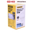 AZKO Krisbow Lumi Bohlam Led 3 Step Dimming 11 Watt - Cool Daylight