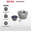 AZKO Kris Set 2 Pcs Pull Chopper & Salad Spinner