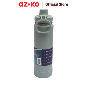 AZKO Takeya 700 ml Botol Vacuum Flask Stainless - Hijau Cucumber