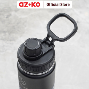 AZKO Takeya 530 ml Botol Vacuum Flask Stainless - Hitam Onyx